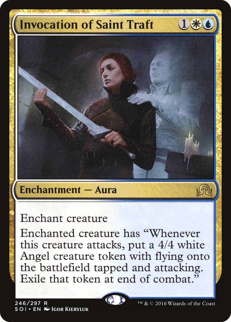 Invocation of Saint Traft (SOI-246) - Shadows over Innistrad