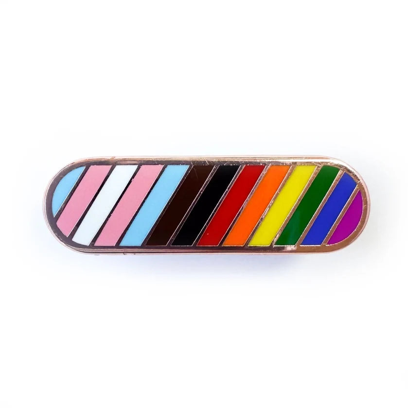 Pride Pals Flag Enamel Pin - Inclusive