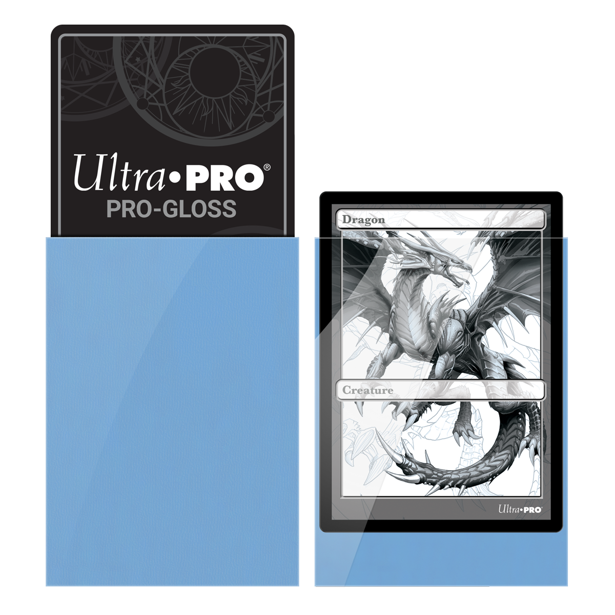 Ultra PRO: Standard 50ct Sleeves - PRO-Gloss (Light Blue)