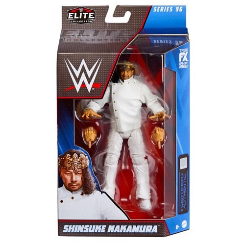 WWE Elite Collection Series 96 (King Nakamura, Ilja Dragunov, Kofi Kingston, Doudrop , Hulk Hogan or Brock Lesnar) 6-inch Action Figure