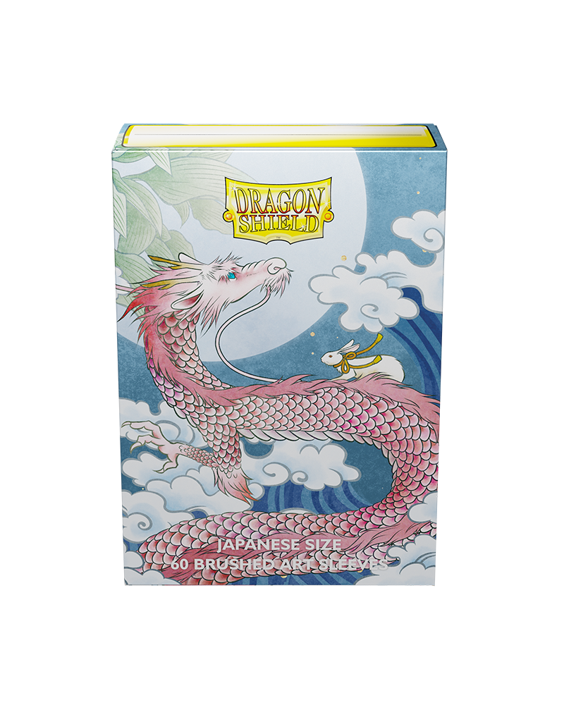 Dragon Shield: Japanese Size 60ct Brushed Art Sleeves - Water Rabbit (2023)