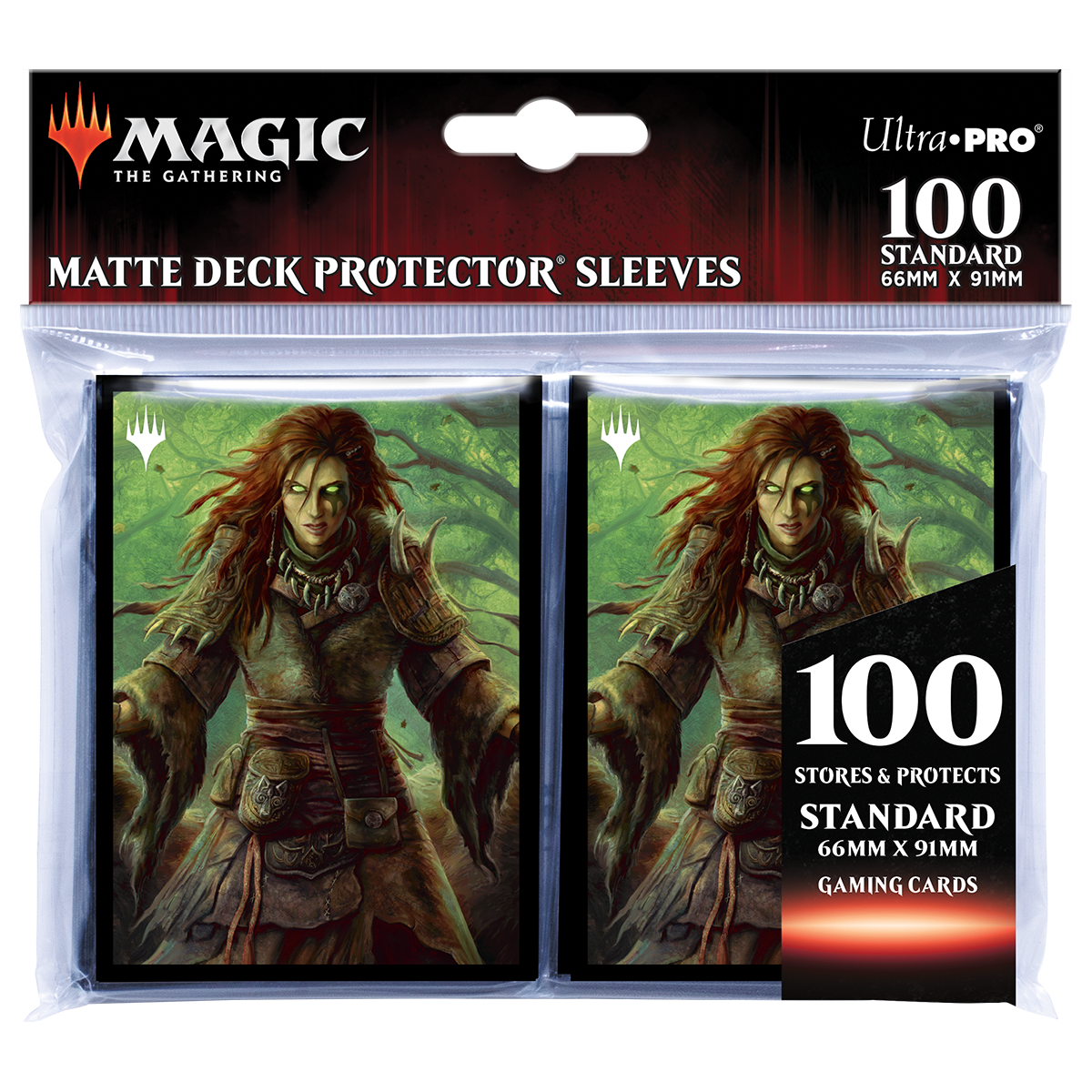 Ultra PRO: Standard 100ct Sleeves - Commander Legends Battle for Baldur's Gate (Faldorn, Dread Wolf Herald