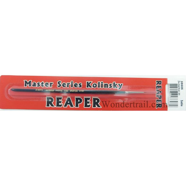 Paint Brush: Round Sable (20/0 Round) - Golden Apple Comics