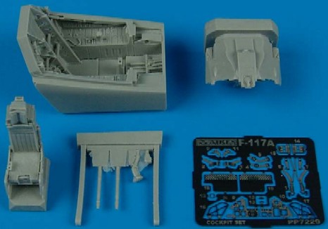 Aires 7229 1/72 F117A Cockpit Set For ACY