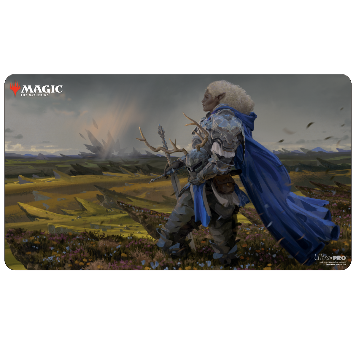 Ultra PRO: Playmat - Adventures in the Forgotten Realms Commander Playmat (Galea, Kindler of Hope)
