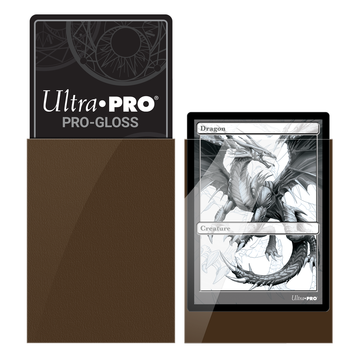Ultra PRO: Standard 50ct Sleeves - PRO-Gloss (Brown)