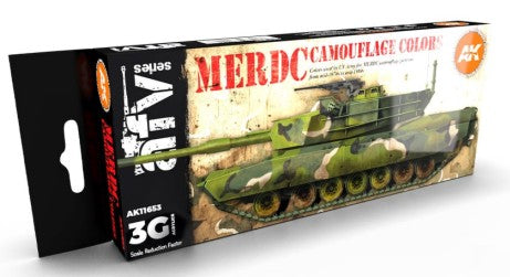 AK Interactive 11653 AFV Series: US Army MERDC Camouflage Mid 1970’s to Mid 1980