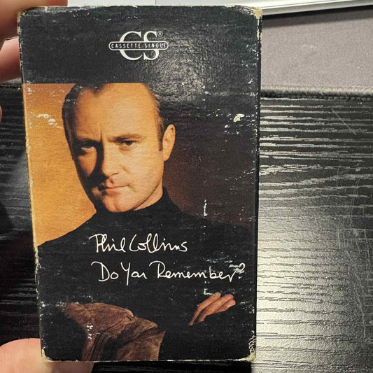 Phil Collins - Do You Remember [Single] Cassette *USED 1990 RELEASE*