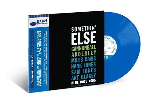 Cannonball Adderley Somethin' Else (Indie Exclusive, Limited Edition, Colored Vinyl, Blue) [Vinyl]