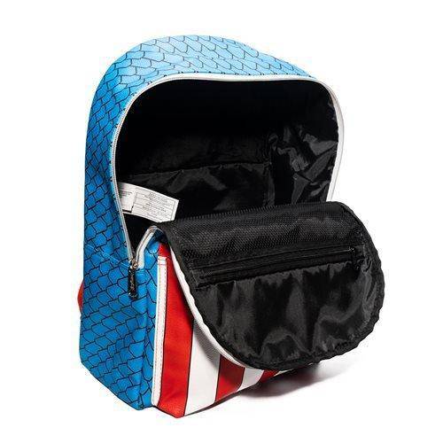 Captain America Cosplay Backpack with Pin Set - Entertainment Earth Exclusive