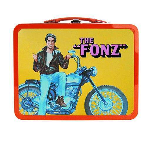 Captain Marvel - Happy Days The Fonz Tin Tote - Entertainment Earth Exclusive - Golden Apple Comics