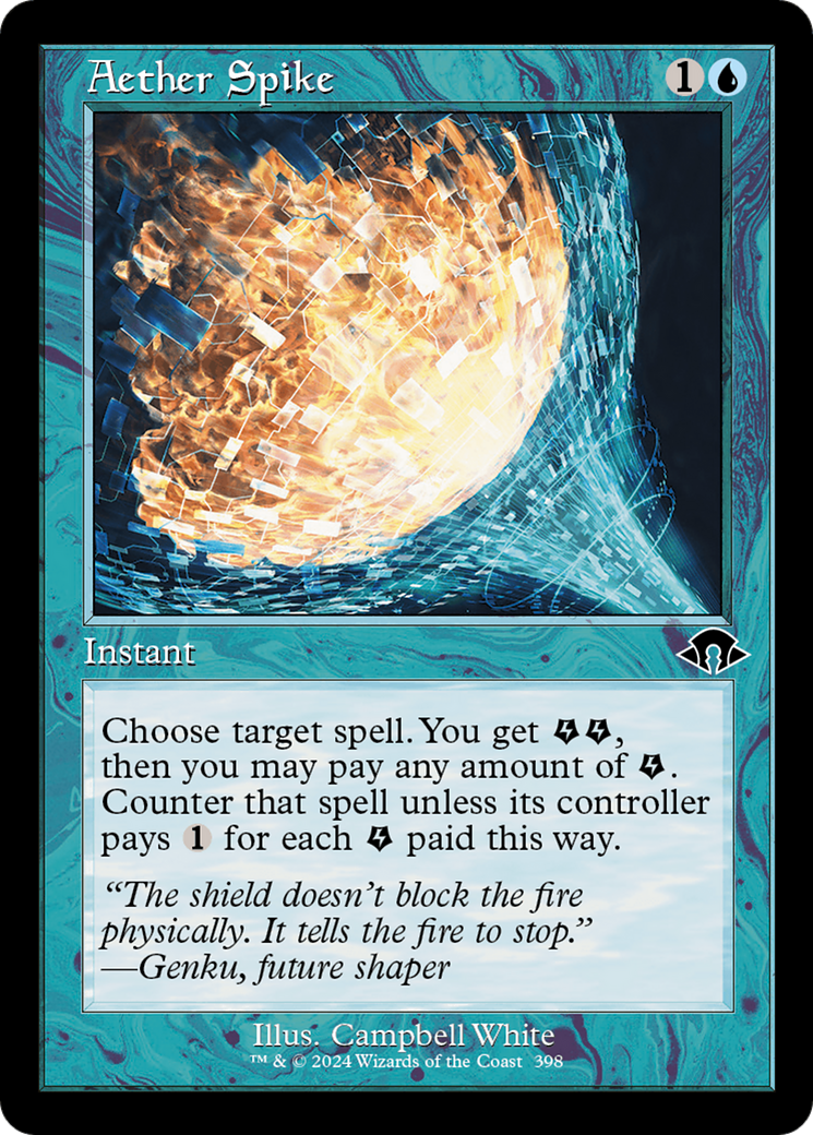 Aether Spike (Retro Frame) (MH3-398) - Modern Horizons 3 Foil