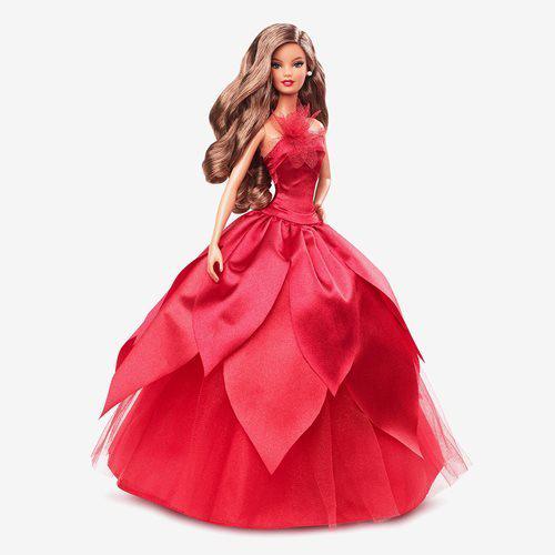 Barbie Holiday Doll 2022 (Dark Brown, Wavy Blonde , Light Brown or Straight Black Hair)