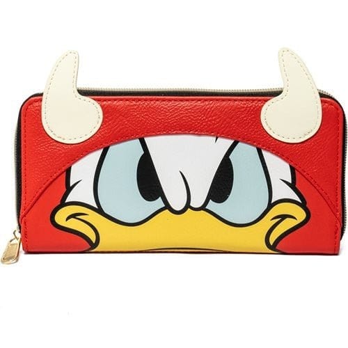 Loungefly Donald Duck Devil Cosplay Wallet - Entertainment Earth Exclusive