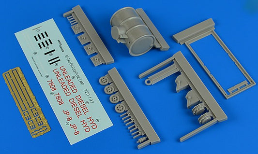 Aerobonus 320102 1/32 55 Gallon Fightline Cart w/Photo-Etch & Decals