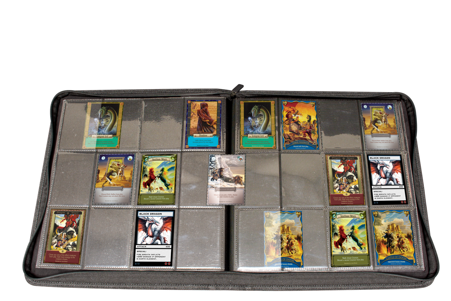 Ultra PRO: Deck Builder's Playset PRO-Binder - Suede Collection (Jet)
