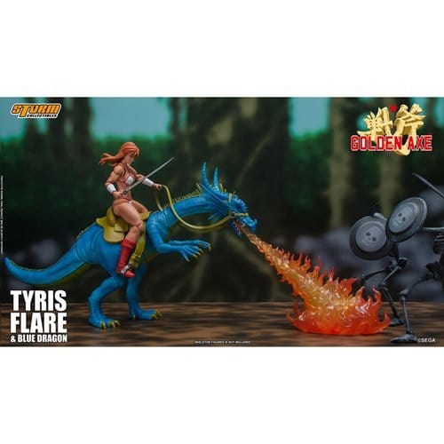 Golden Axe Tyris Flare & Blue Dragon 1:12 Scale Action Figure