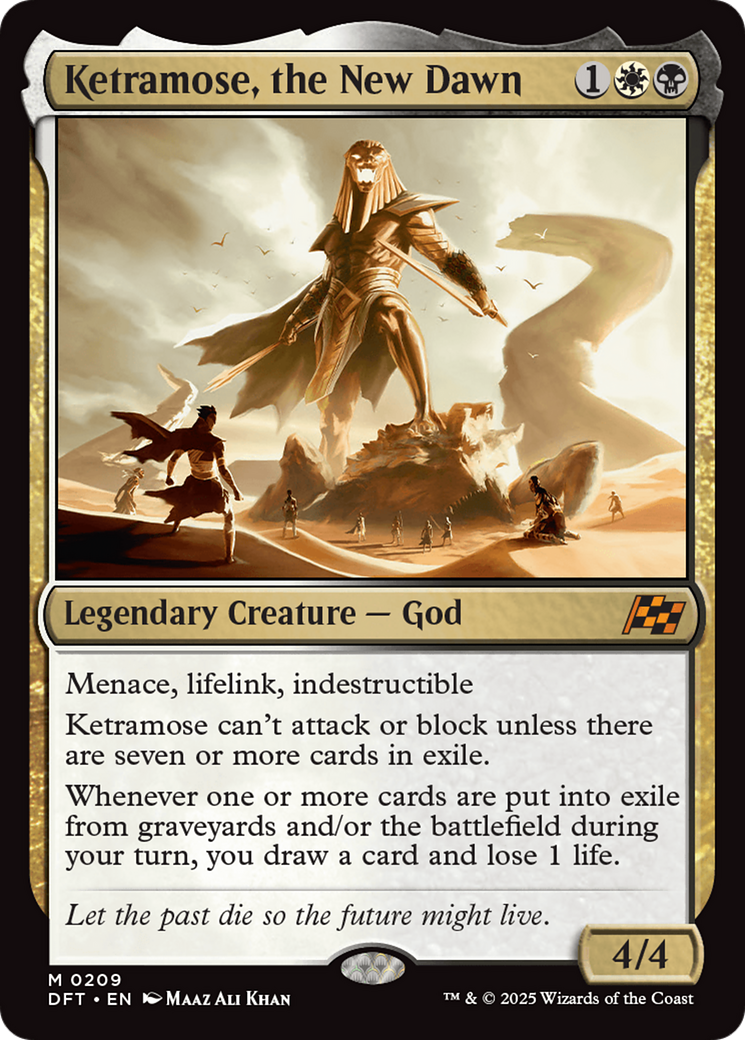 Ketramose, the New Dawn (DFT-209) - Aetherdrift