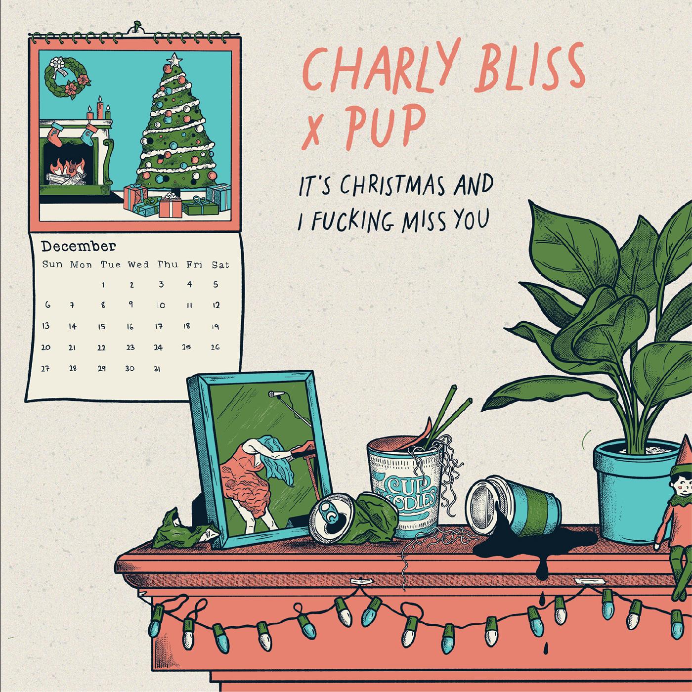 It's Christmas and I Fucking Miss You (featuring PUP) (BLUE VINYL) (Vinyl)