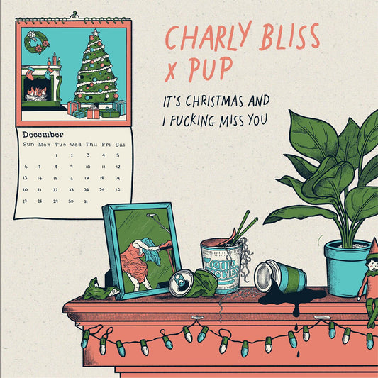 It's Christmas and I Fucking Miss You (featuring PUP) (BLUE VINYL) (Vinyl)