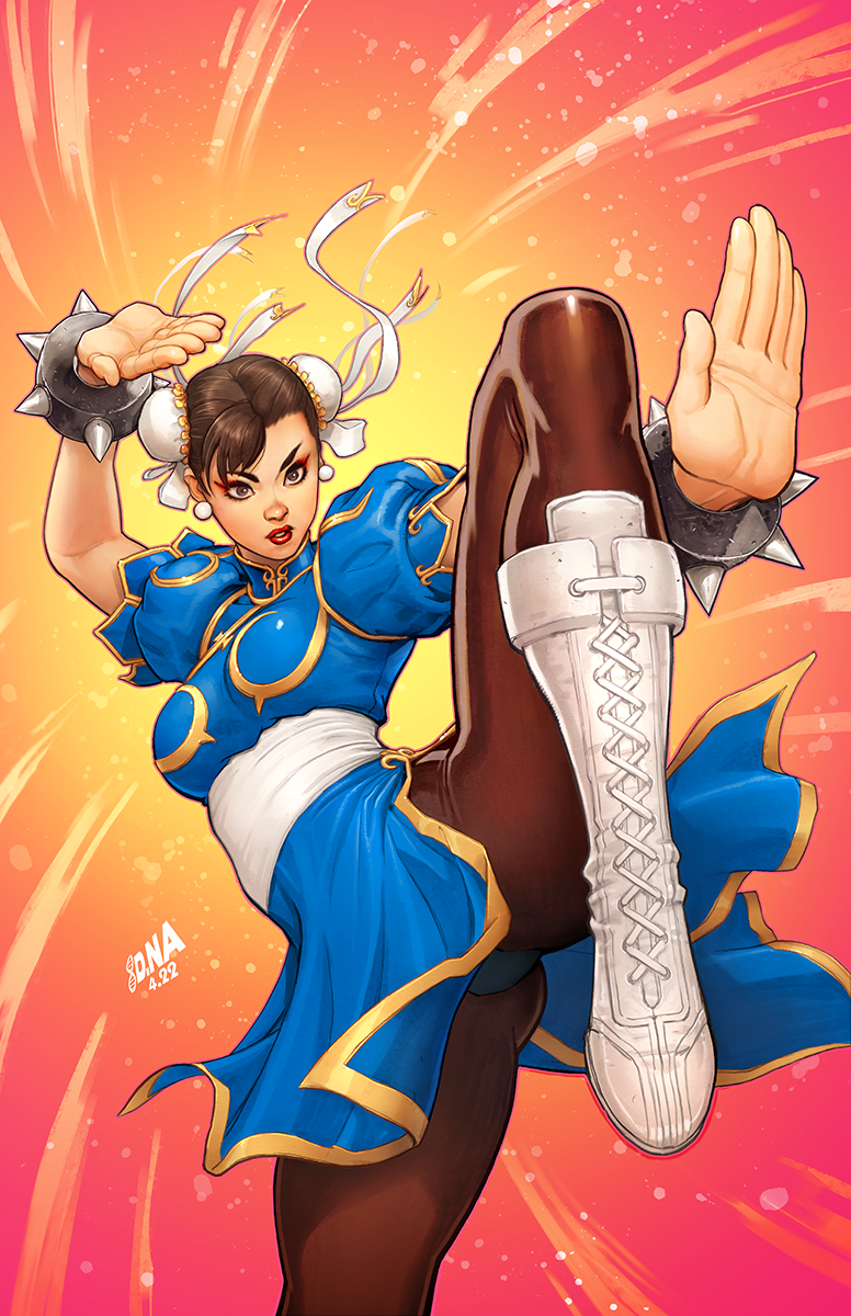 STREET FIGHTER MASTERS CHUN-LI #1 SSCO DAVID NAKAYAMA CHUN-LI VIRGIN VARIANT 2022