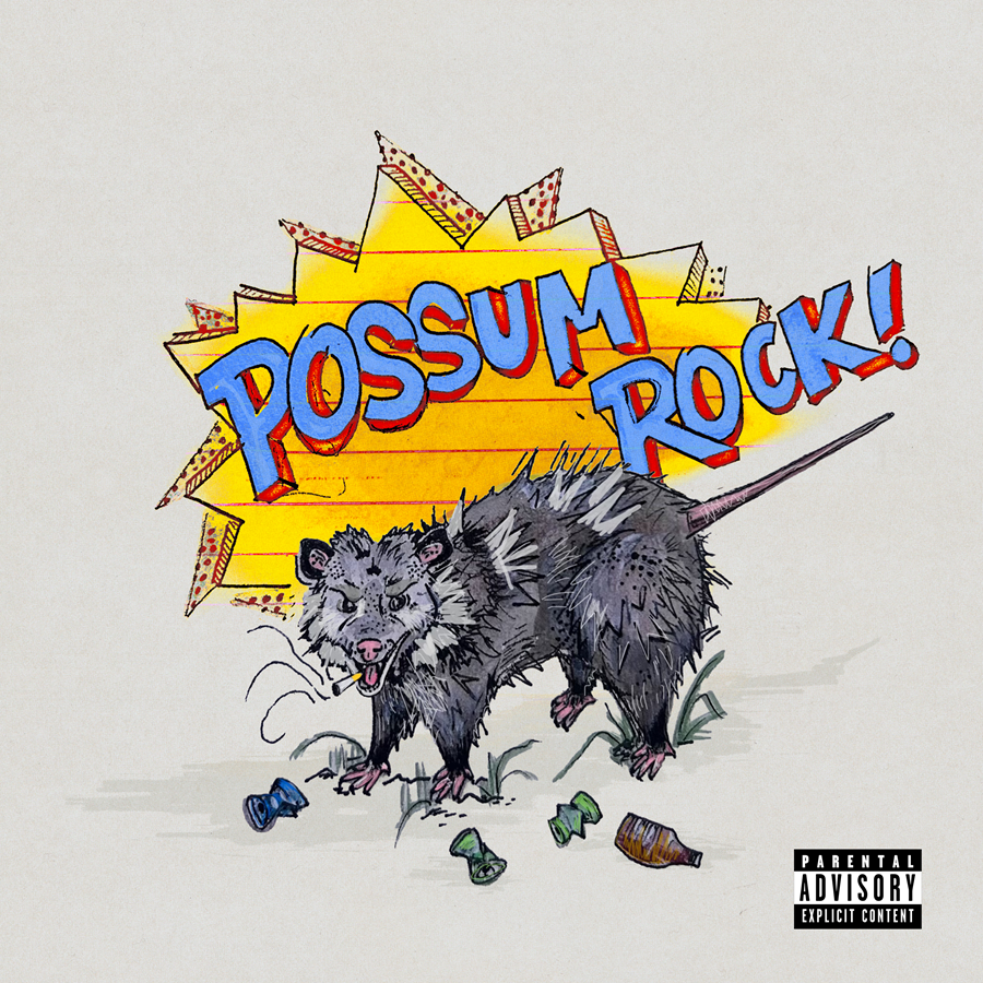 Cigarettes @ Sunset - Possum Rock [Red LP] [Vinyl]