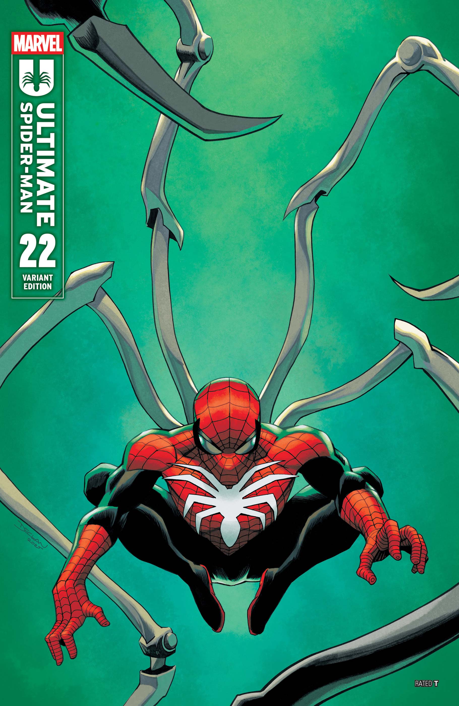 Ultimate Spider-Man #22 C Declan Shalvey Spoiler Variant (10/22/2025) Marvel - Golden Apple Comics
