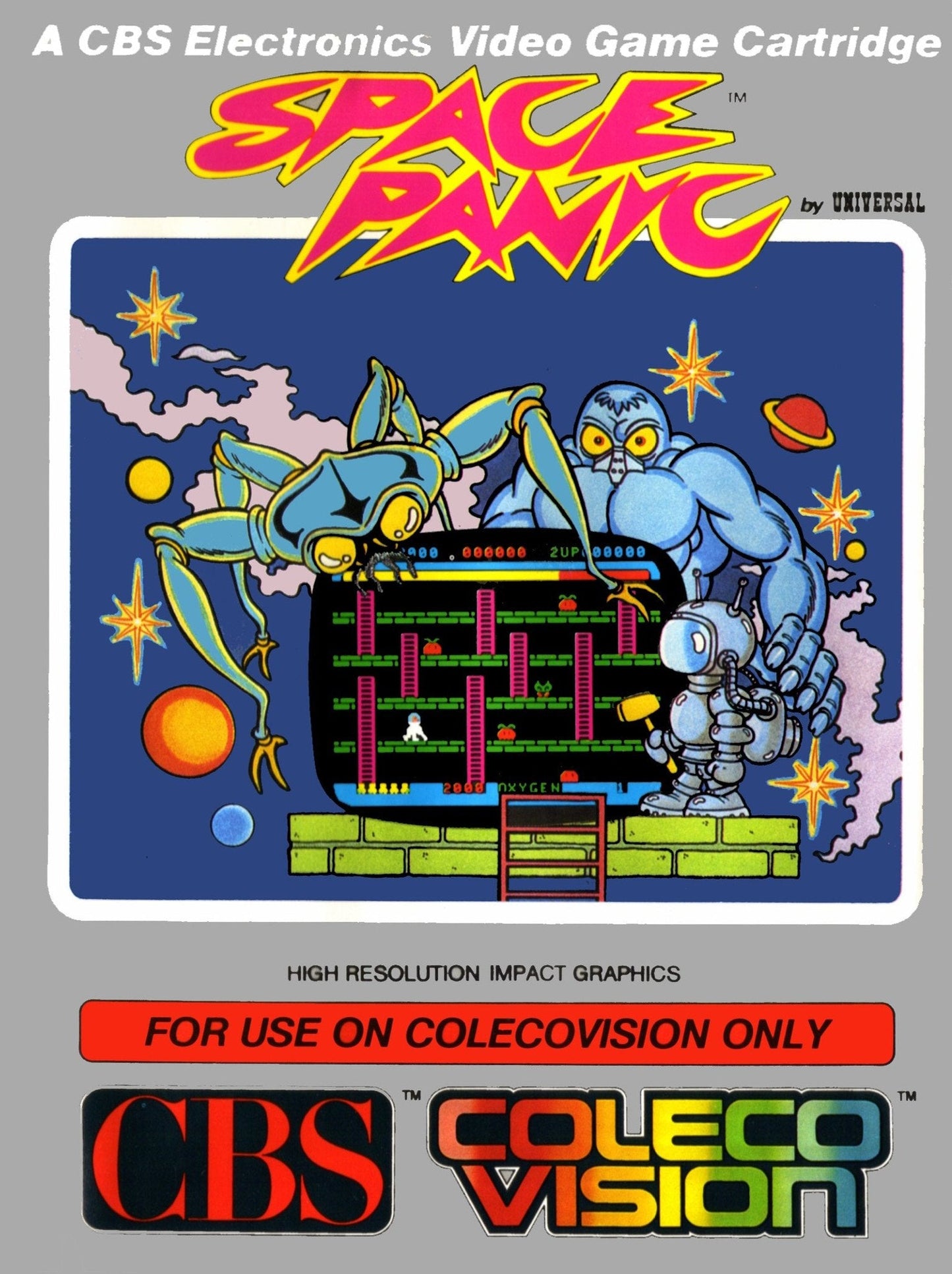 Space Panic (Colecovision)