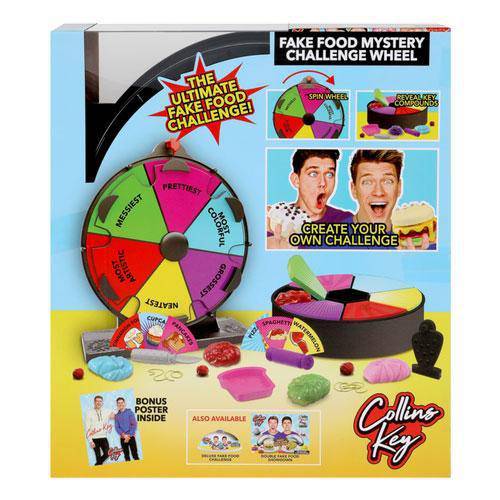 Collins Key Fake Food Challenge Wheel