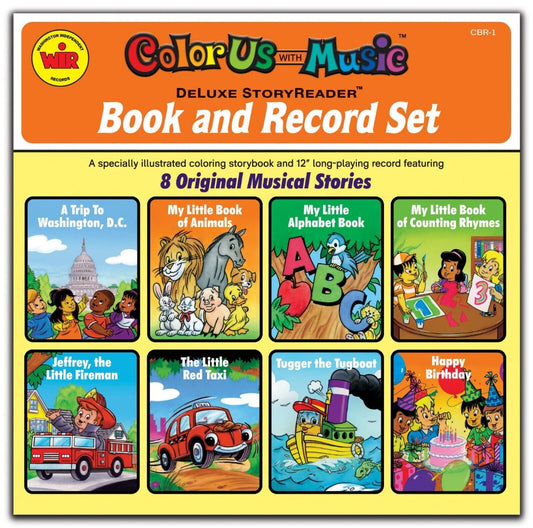 Color Us with Music - Color Us with Music DeLuxe StoryReader Coloring Book and Record Set [Vinyl]