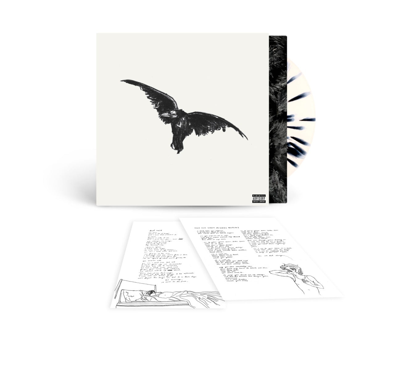 Kid Krow, Decomposed (5 Year Anniversary) [Black/White Splatter Lp] (Vinyl)