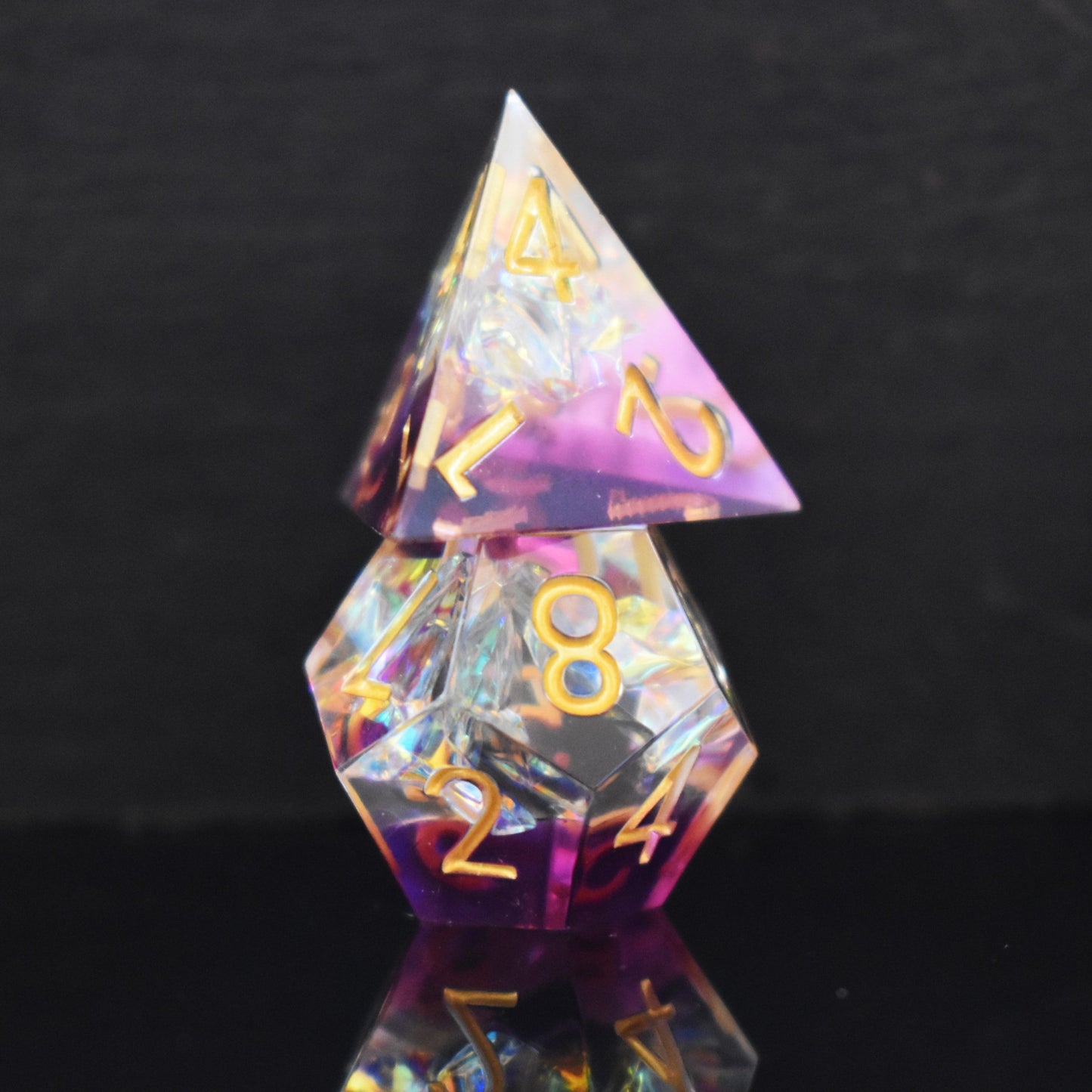 Conjure Fey Sharp-Edged Resin Dice Set