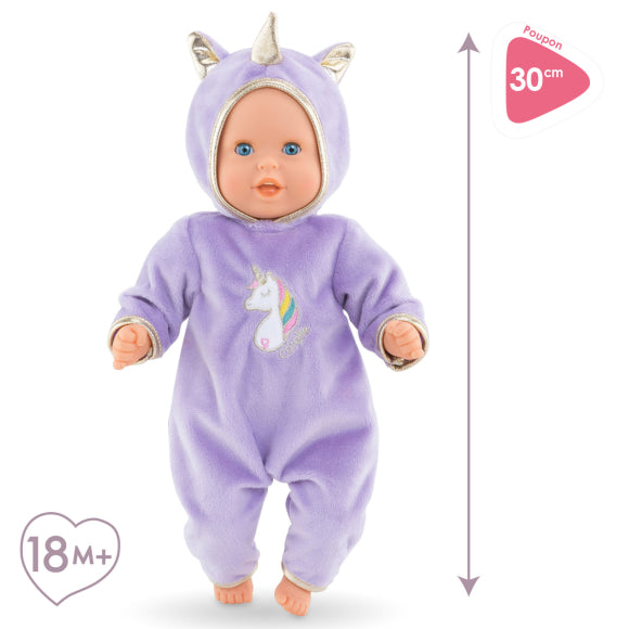 Bebe Calin 12" Doll - Unicorn