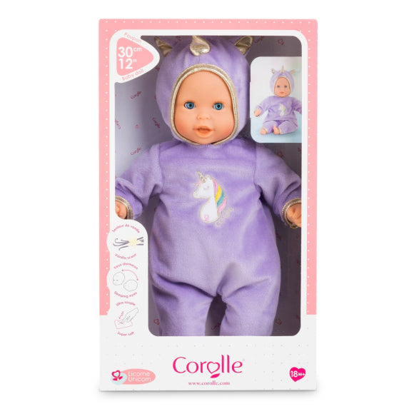 Bebe Calin 12" Doll - Unicorn