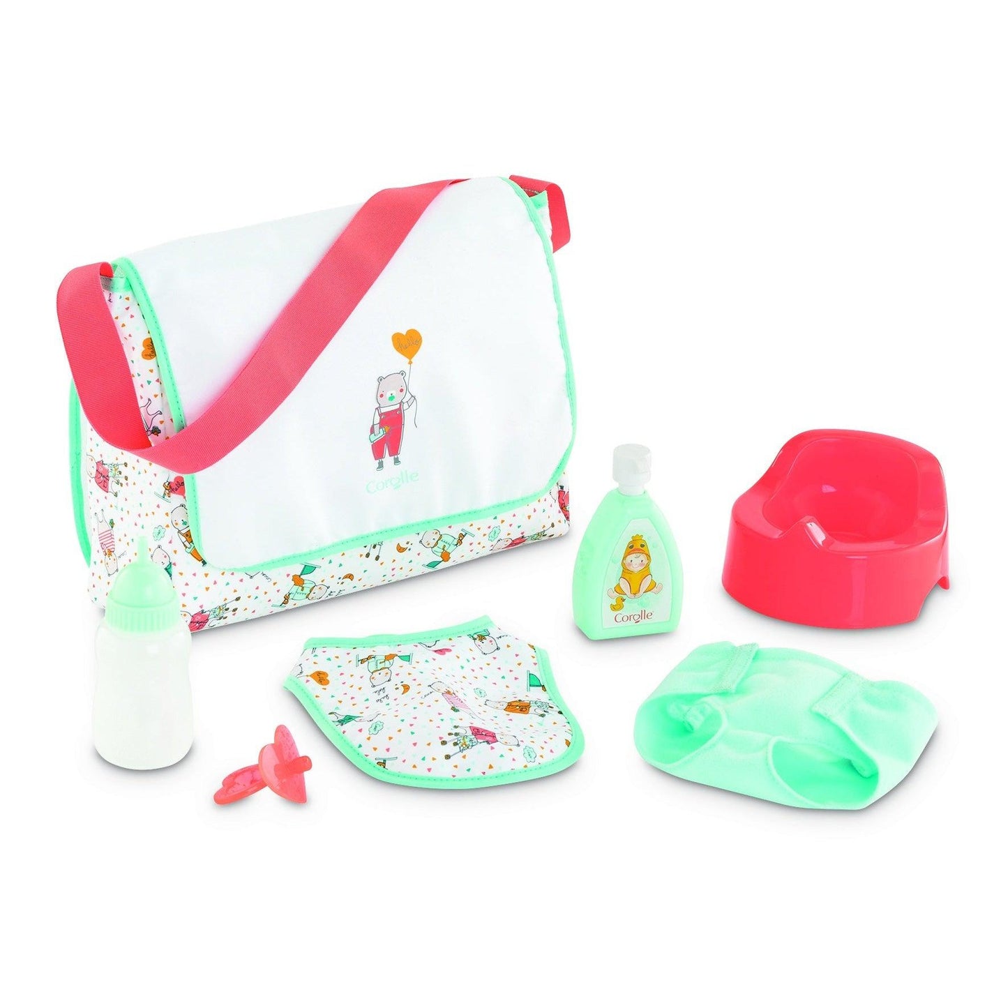 Changing Bag & Accessories for 14'' & 17'' Baby Doll