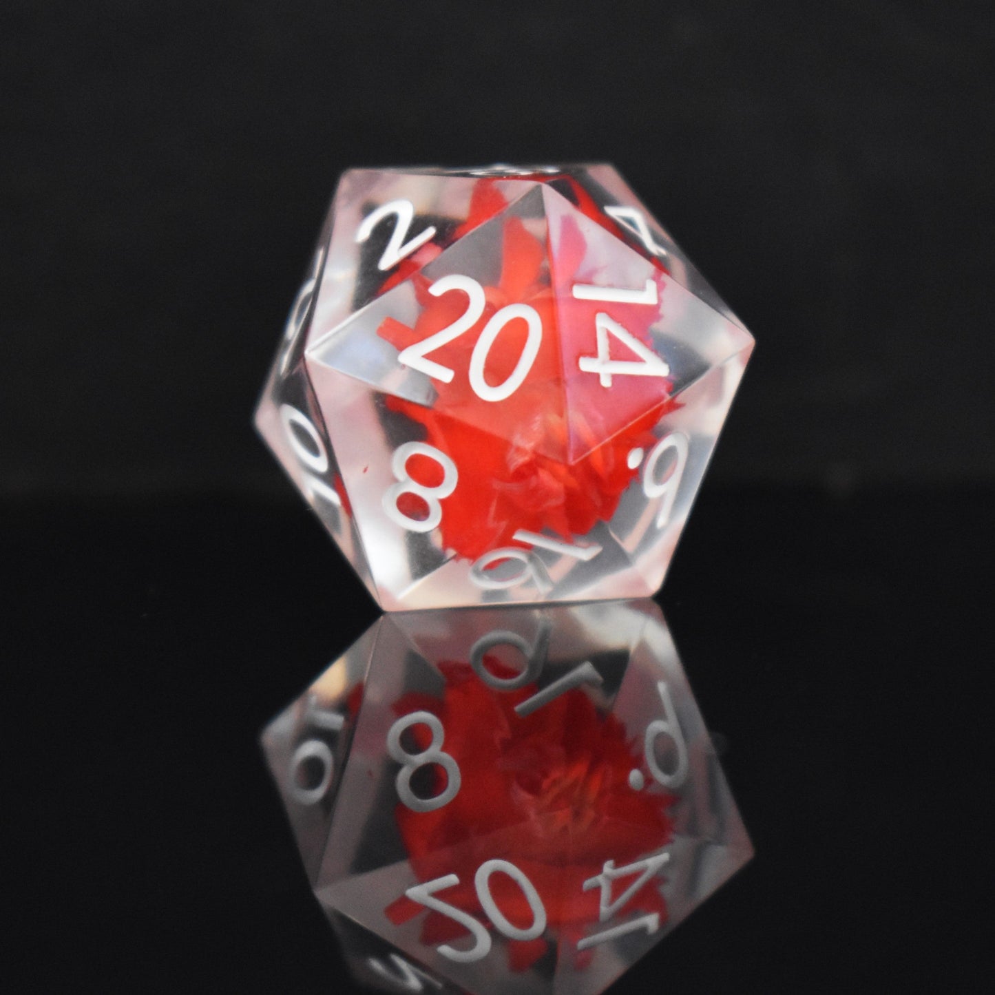 Corpse Lotus Sharp-Edged Resin Dice Set