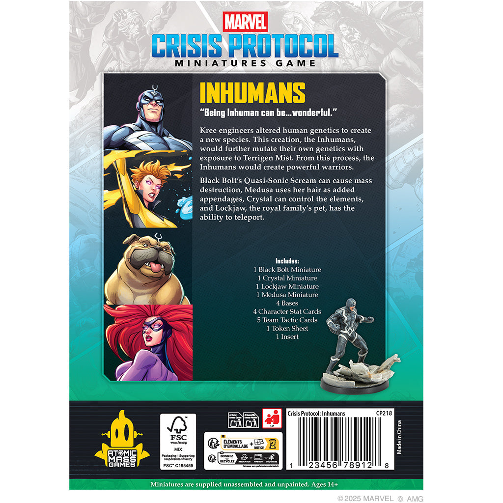 Marvel Crisis Protocol: Inhumans Affiliation Pack - Golden Apple Comics