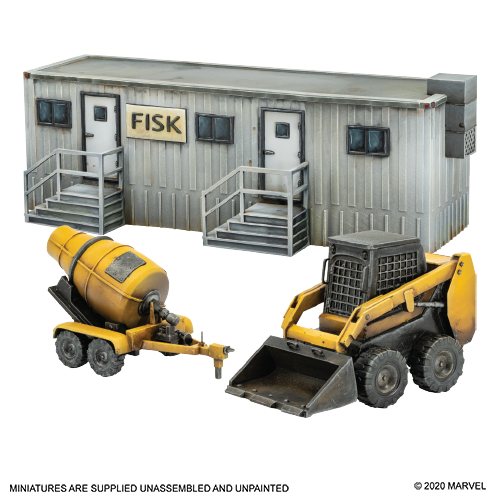 Marvel Crisis Protocol: NYC Construction Site Terrain