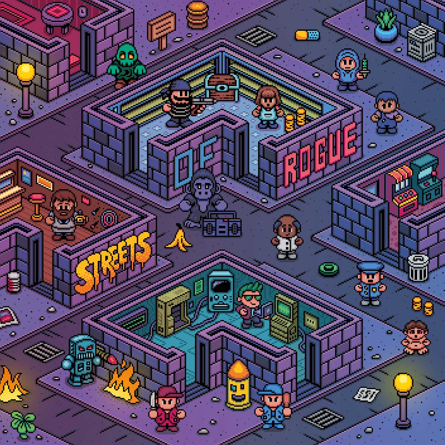 Streets Of Rogue (Original Game Soundtrack) (Vinyl)