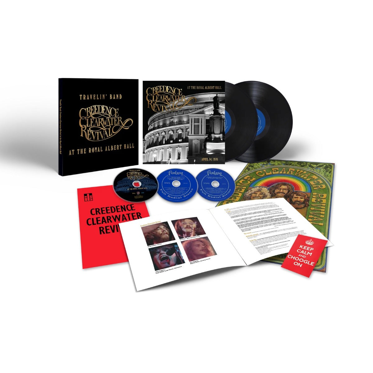 Creedence Clearwater Revival At The Royal Albert Hall (Limited Edition, With CD, With Blu-ray) (2 Lp's) (Box Set) [Vinyl]