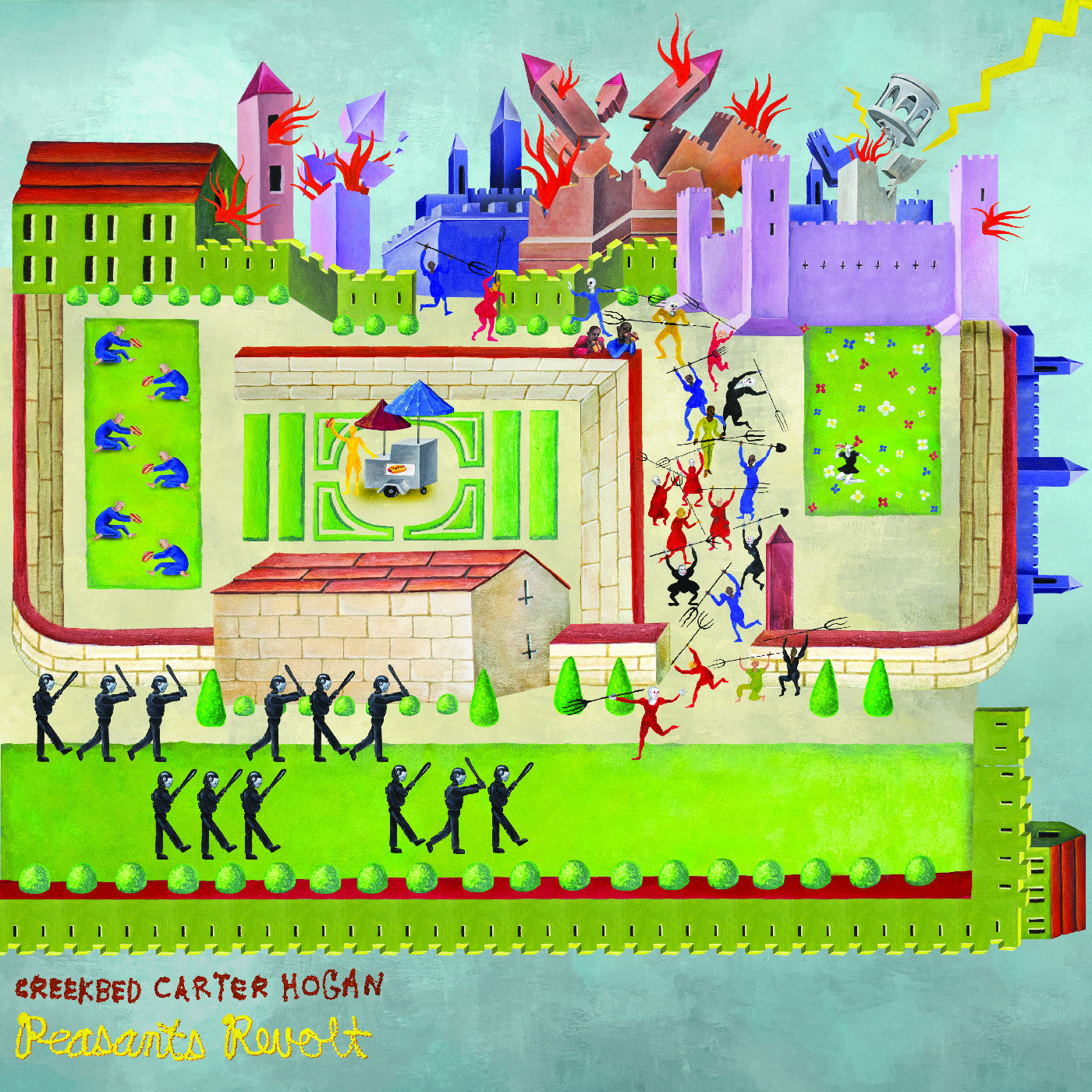Creekbed Carter Hogan - Peasants Revolt (Lime Green Vinyl) [Vinyl]