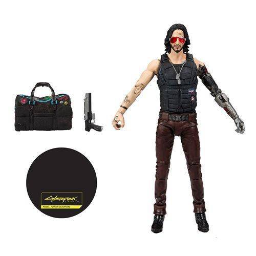 McFarlane Toys Cyberpunk 2077 (V Male, Takemura, Johnny Silverhand (Series 1) or Johnny Silverhand (Series 2)) 7-Inch Scale Action Figure