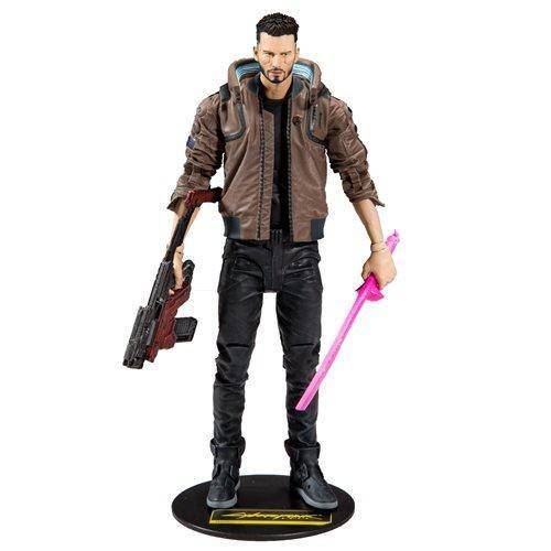 McFarlane Toys Cyberpunk 2077 (V Male, Takemura, Johnny Silverhand (Series 1) or Johnny Silverhand (Series 2)) 7-Inch Scale Action Figure