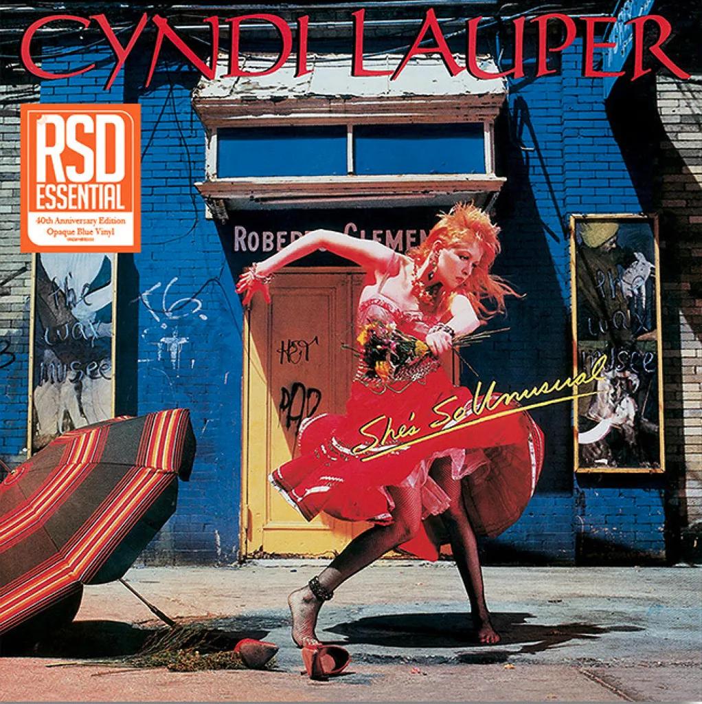 Cyndi Lauper She's So Unusual [40th Opaque Blue] [Vinyl]
