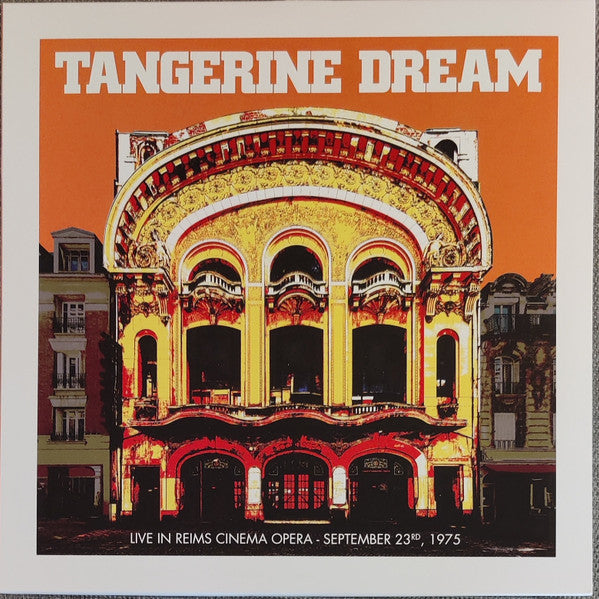 Tangerine Dream - Live At Reims Cinema Opera (September 23Rd, 1975) (Deluxe/2LP/Orange & Blue Vinyl)