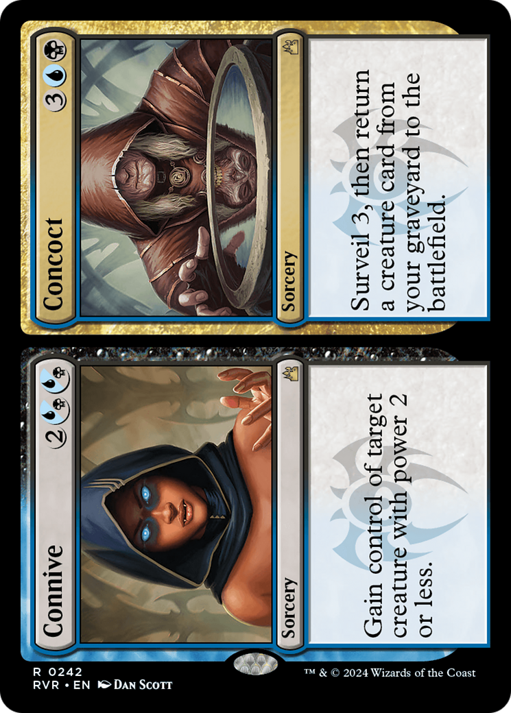 Connive // Concoct (RVR-242) - Ravnica Remastered