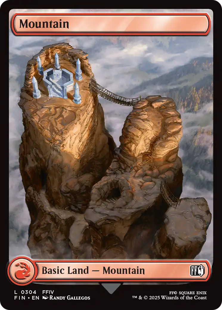 Mountain (FIN-304) - FINAL FANTASY Foil