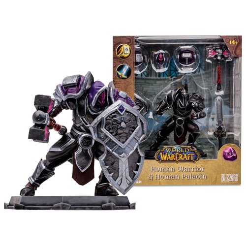 McFarlane Toys World of Warcraft Wave 1 1:12 Posed Figure - Choose a Figure