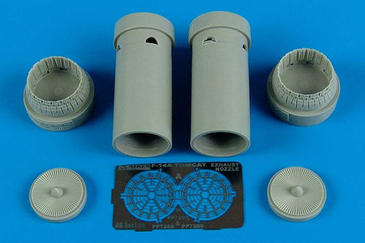 Aires 7286 1/72 F14A Exhaust Nozzles Opened For HBO
