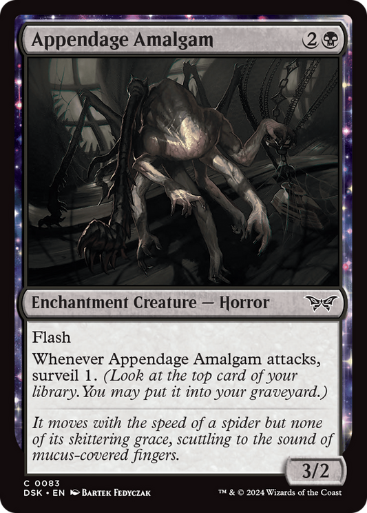 Appendage Amalgam (DSK-083) - Duskmourn: House of Horror: (enchantment) Foil